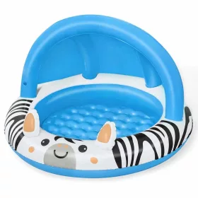   Bestway Safari Sun™ zebrás pancsoló medence napvédő tetővel Ø 97 x 66 cm