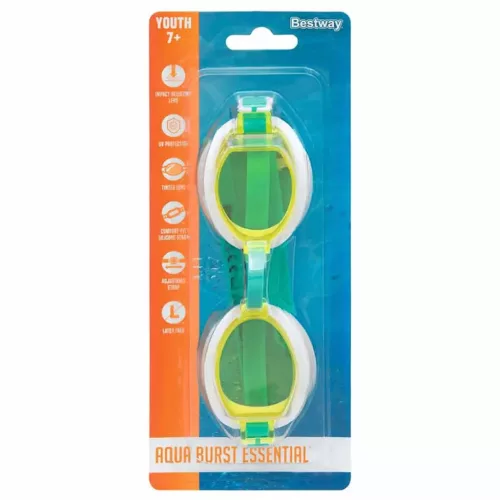 Bestway Aqua Burst Essential™ úszószemüveg 7 éves kortól, többféle színben 1db