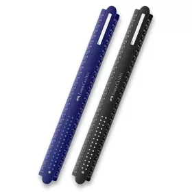   Faber-Castell: Pöttyös flexibilis vonalzó 30cm-es többféle színben