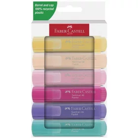   Faber-Castell: 1546 Szövegkiemelő pasztell színben 6db-os szett