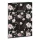 Ars Una Flowery Black extra kapcsos kockás füzet A/4