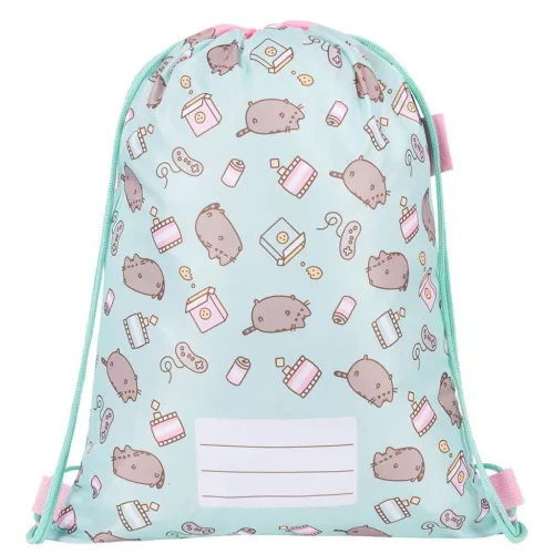 Pusheen Mint cicás tornazsák 43x34cm