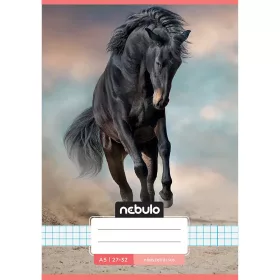 Nebulo Ló a homokban mintás kockás füzet A5 27-32