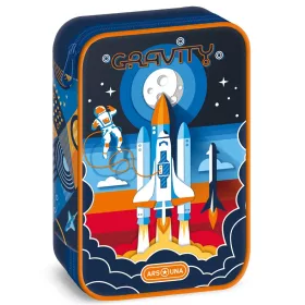   Ars Una Gravity űrhajós többszintes tolltartó 15,5x22,5x4,5cm