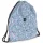 Ars Una: Pearl Blossom Blue virágos tinédzser tornazsák, sportzsák 37,5x46cm