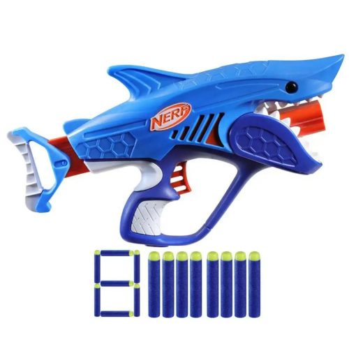 Nerf Sharkfire szivacslövő 8db tölténnyel - Hasbro