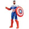 Bosszúállók: Amerika kapitány figura 10cm (Sam Wilson x Sólyom megjelenés) - Hasbro