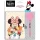 Disney Minnie Egér titkos napló lakattal és pom-pomos tollal 12x18cm 60 lapos