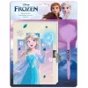 Disney Jégvarázs 2 titkos napló lakattal és pom-pomos tollal 12x18cm 60 lapos