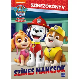 Móra Mancs Őrjárat - Színes mancsok Színezőkönyv