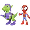 Spidey és csodálatos barátai Póki és Goblin Dino-Háló Akciófigura Szett - Hasbro