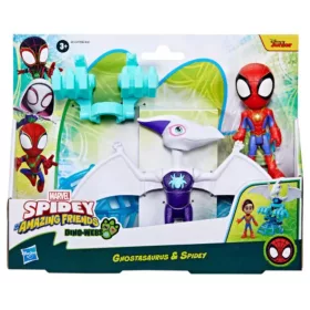   Spidey és csodálatos barátai: Ghostasaurus és Spidey Akciófigura szett - Hasbro