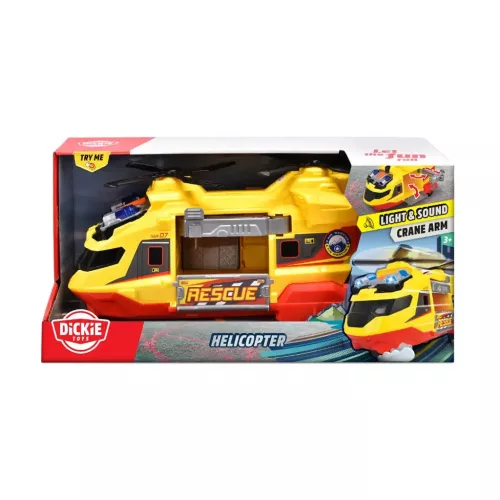Helikopter fénnyel és hanggal 30cm - Dickie Toys