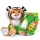 Plüss bébi tigris kigeészítőkkel 28cm - Melissa  Doug