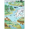 Állatok Élőhelye játszószőnyeg állatfigurákkal 200x150cm - Melissa & Doug