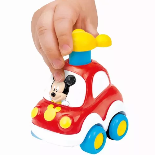 Clementoni Baby PressGo kisautó Disney karakter figurával négyféle változatban 1db