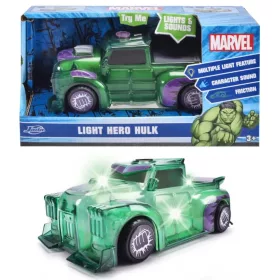 Marvel Light Hero Hulk karakter járgány fény és hang effektekkel - Jada Toys