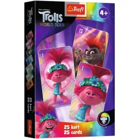 Dreamworks Trollok fekete Péter kártyajáték - Trefl