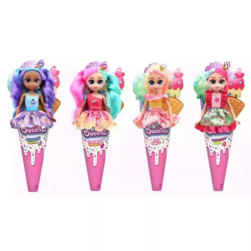 Funville: Cukorfalat illatos Tölcsérbaba többféle változatban 30cm 1db