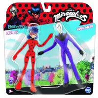 Miraculous – Katicabogár és Fekete Macska figurák