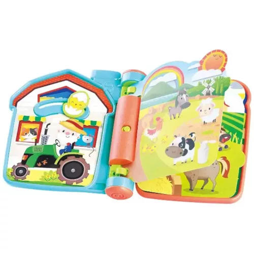 Playgo Állatfarmi élet zenélő Mesekönyv