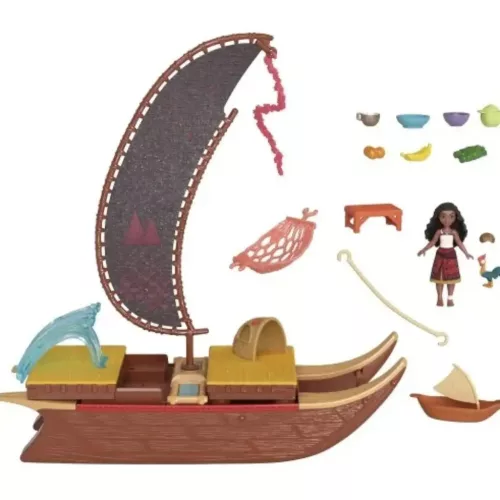 Disney Hercegnők Vaiana 2 Mesés vitorlása játékszett - Mattel
