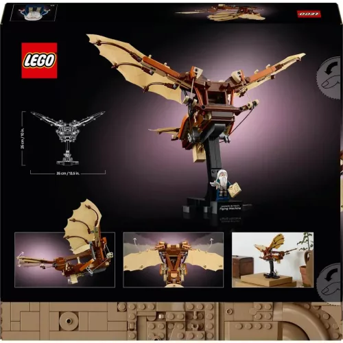 LEGO Icons Leonardo da Vinci repülő szerkezete 10363
