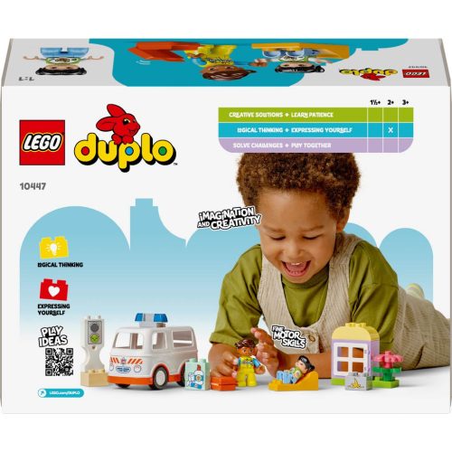 LEGO DUPLO Mentőautó és mentősofőr 10447