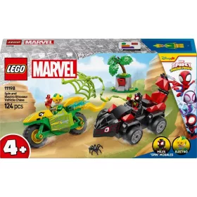 LEGO Marvel Spin és Electro - Üldözés a dinójárművel 11198