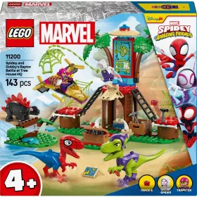  LEGO® Marvel: Pókember és Gobby raptorcsatája a lombház főhadiszálláson (11200)