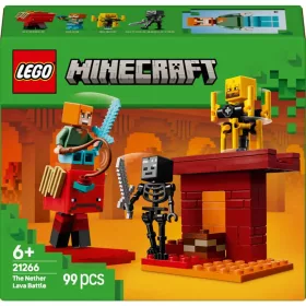 LEGO Minecraft Csata az alvilági lávatónál 3299