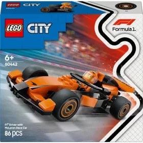 LEGO City F1-es pilóta McLaren versenyautóval 60442