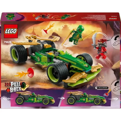 LEGO Ninjago Lloyd hátrahúzhatós versenyautója 71828