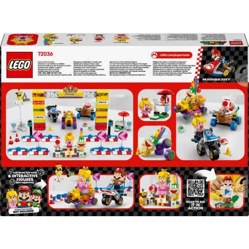 LEGO Super Mario Mario Kart - Baby Peach és a Grand Prix szett 72036