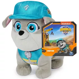   Mancs őrjárat: Rubble és csapata Motor plüss 19cm - Spin Master