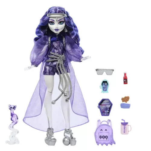 Monster High Szörnyen új Spectra baba - Mattel