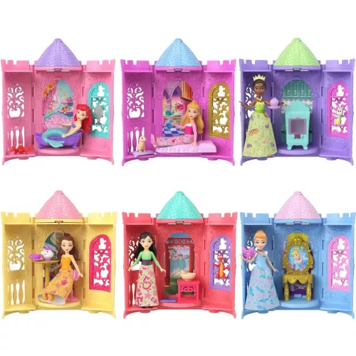 Disney Hercegnők Mini Hercegnő meglepetés toronyszoba - Mattel