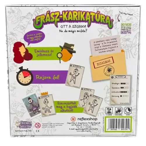 Frászkarikatúra társasjáték