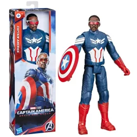   Bosszóállók Titan Hero Amerika Kapitány 29cm-es játékfigura - Hasbro