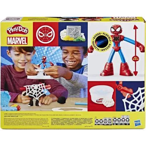 Play-Doh Marvel Pókember Launch  Slice harci játékszett - Hasbro