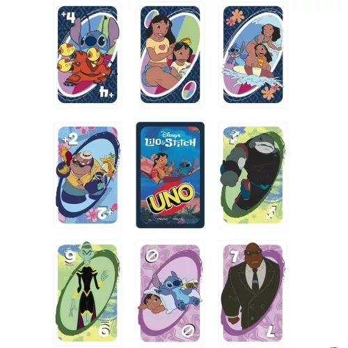 UNO Disney Lilo és Stitch kártyajáték - Mattel