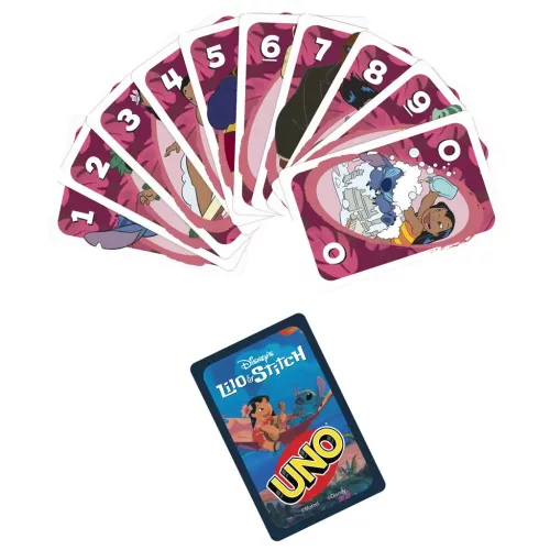 UNO Disney Lilo és Stitch kártyajáték - Mattel