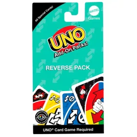 UNO Visszafordító pakk kiegészítő kártyacsomag - Mattel
