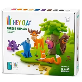   Hey Clay Nagy gyurmaszett telefonos applikációval - Erdei állatok