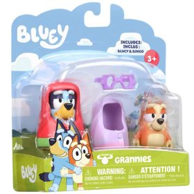Bluey Dupla karakterfigura csomag - Öreg Bluey és Bingo