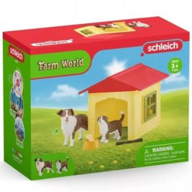   Schleich: Farm World - Barátságos kutyaház készlet (42573)
