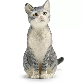 Schleich Ülő macska figura (13771)