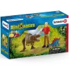 Schleich: Tyrannosaurus Rex támadás szett (41465)