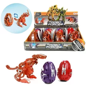Robo Forces átalakuló dinoszaurusz tojás 1db