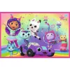 Gabi babaháza játék Gabival 2x24db-os puzzle - Trefl